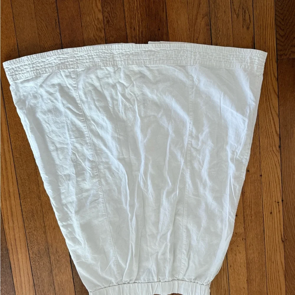 Universal Thread White A-Line Button Skirt - Picture 7 of 9